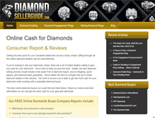 Tablet Screenshot of diamondsellersguide.com